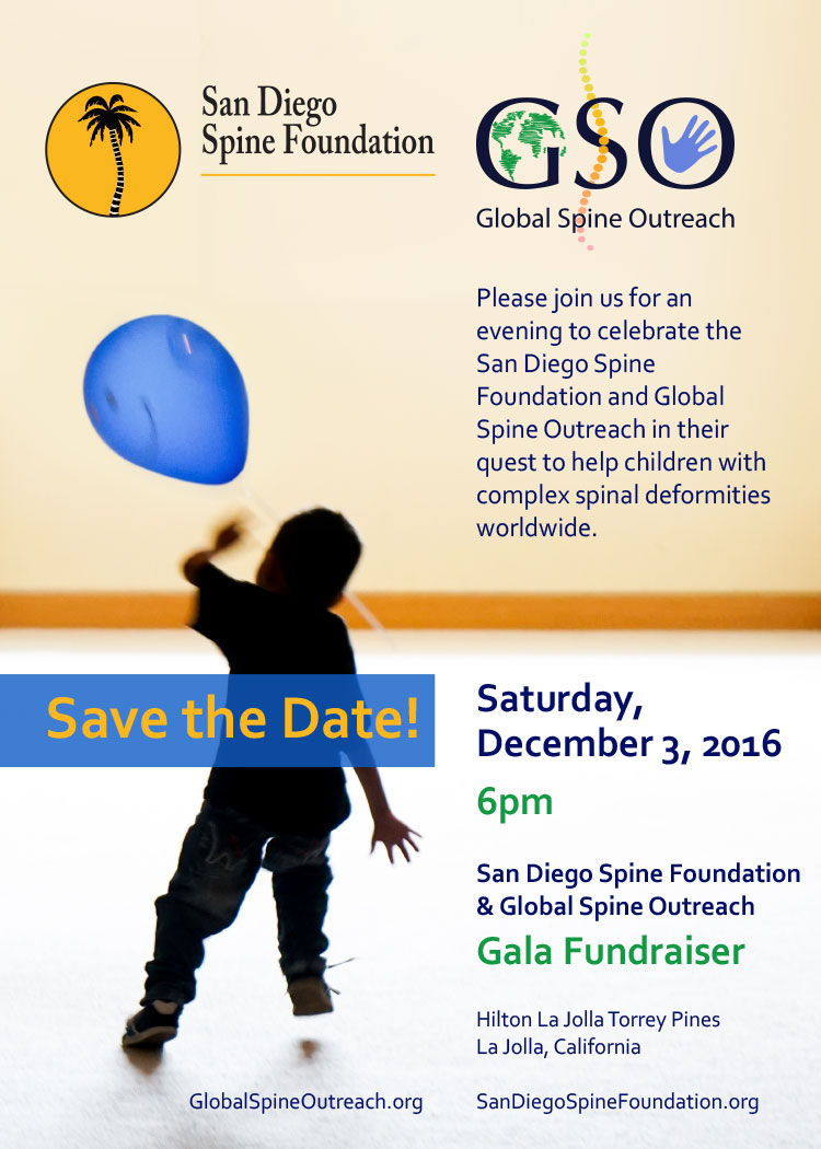 San Diego Spine Foundation & Global Spine Outreach Gala Fundraiser